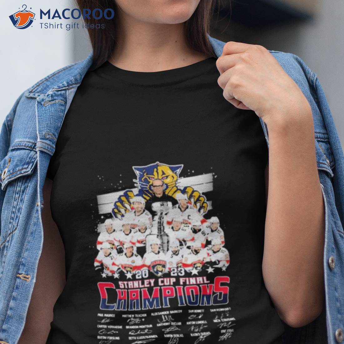 Team Sports Signature Florida 2023 Stanley Cup Final Champions Shirt Team Sports Signature Florida 2023 Stanley Cup Final Champions Shirt
