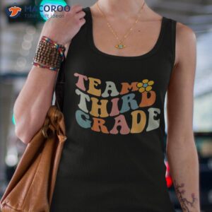 team third grade groovy wavy 3nd back to school shirt tank top 4