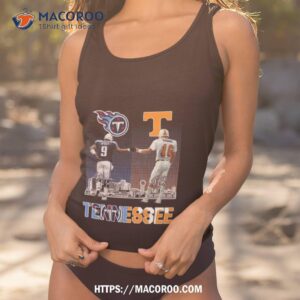Tennessee Titans And Volunteers City Champion Signatures 2023 Shirt