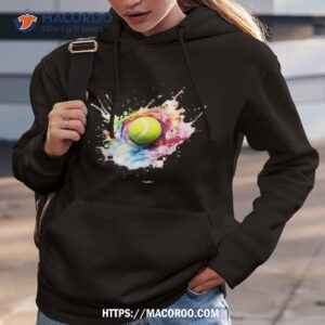 tennis ball watercolor unisex shirt wimbledon rolland garros us open australian shirt hoodie 3
