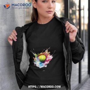 Tennis Ball Watercolor Unisex Shirt Wimbledon Rolland Garros Us Open Australian Shirt