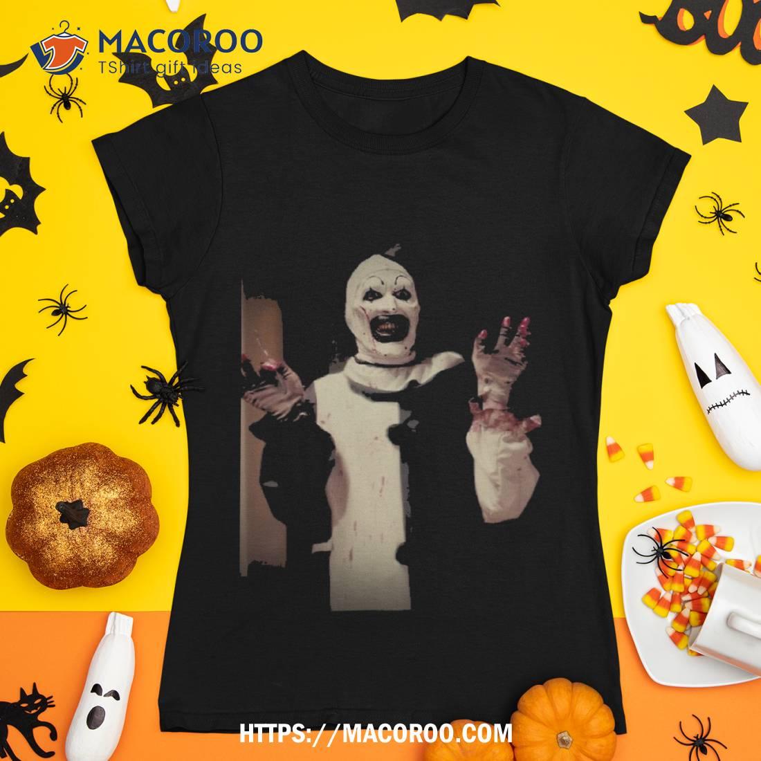 Terrifier Movie Horror Art The Clown Shirt Terrifier Movie Horror Art The Clown Shirt