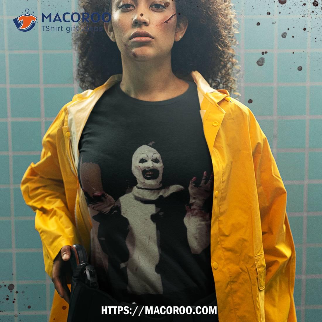 Terrifier Movie Horror Art The Clown Shirt Terrifier Movie Horror Art The Clown Shirt