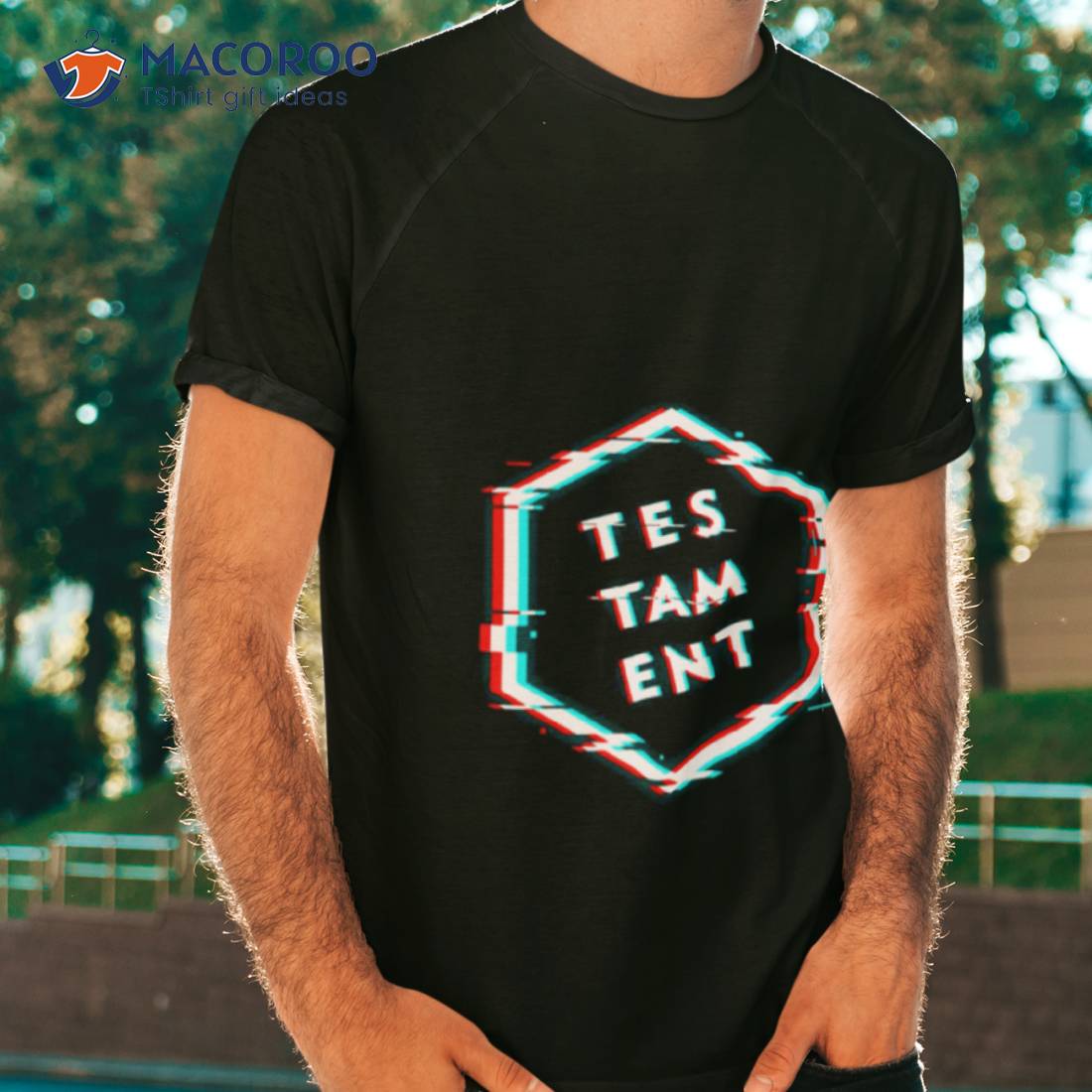 Testament Polygon Glitch Shirt Testament Polygon Glitch Shirt