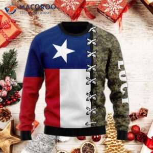 Texas Camouflage Ugly Christmas Sweater