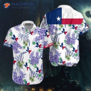 Texas Flag, Bluebonnets, And Hawaiian Shirts