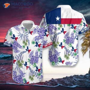 Texas Flag, Bluebonnets, And Hawaiian Shirts