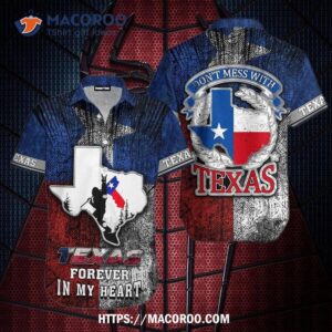 Texas Forever In My Heart Hawaiian Shirt