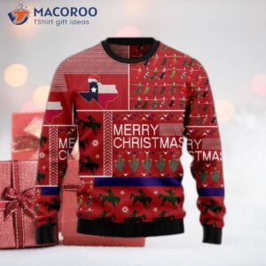 Texas Has An Ugly Christmas Sweater For A Merry Christmas.