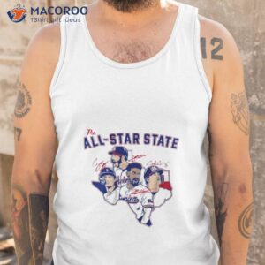 texas rangers the all star state signatures shirt tank top