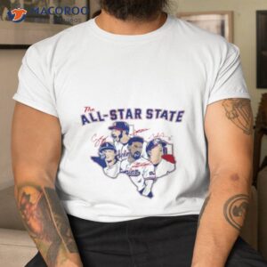 Texas Rangers The All Star State Signatures Shirt
