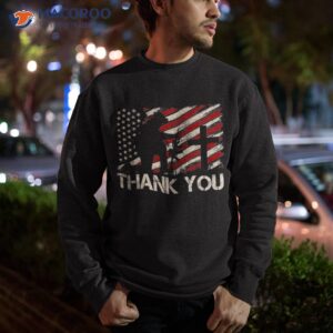 thank you for your services patriotic veterans day vintage shirt sweatshirt