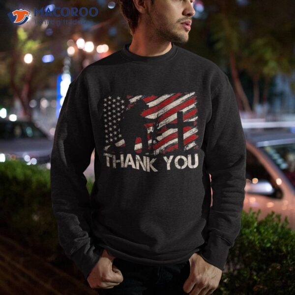 Thank You For Your Services Patriotic – Veterans Day Vintage Shirt