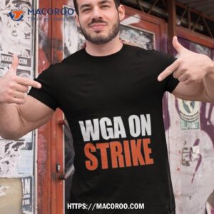 Thatbilloakley Wga On Strike Shirt