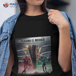 The 2023 Gold Cup Final Is Set Panama Vs Mexico Vintage Shirt