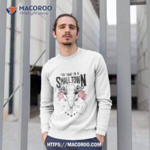the aldean team try that in a small town shirt sweatshirt 1