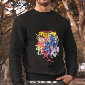 the amazing team spider man shirt sweatshirt