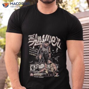 the answer step over gamebreaker turbo allen iverson shirt tshirt