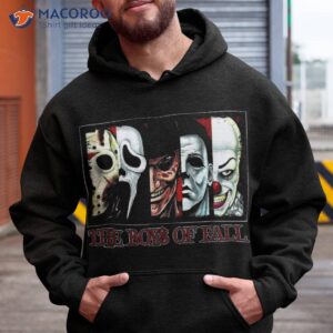 the boys of fall horror films halloween shirt hoodie