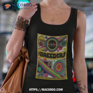 the breeders 2023 big sur ca art poster design shirt tank top 4