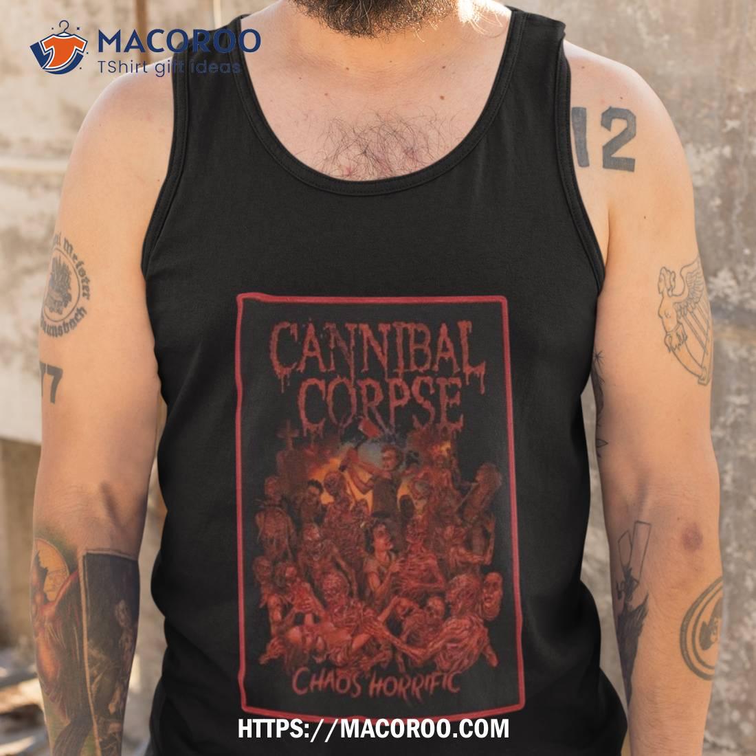 The Cannibal Corpse Chaos Horrific Shirt The Cannibal Corpse Chaos Horrific Shirt