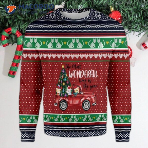 “the Cat’s Ugly Christmas Sweater: The Most Wonderful Time Of Year”