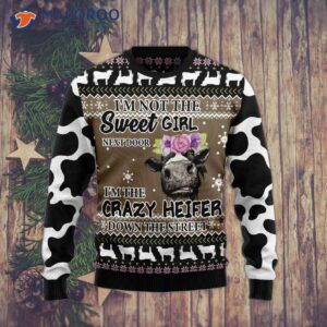 The Crazy Heifer Ugly Christmas Sweater