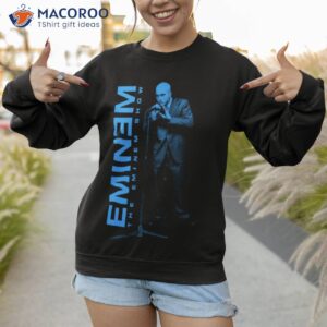 the eminem show on the mic shirt sweatshirt