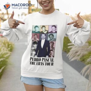 the eras tour oscar outfit pedro pascal shirt sweatshirt