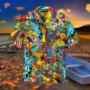 The Fourth Of July Independence Day Doodles Are Colorful Patriotic Hawaiian Shirts.
