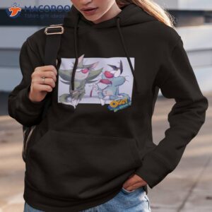 the funny cat cartoon oggy and cockroaches shirt hoodie 3