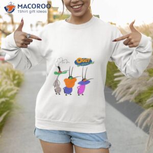 the funny team oggy and cockroaches shirt sweatshirt
