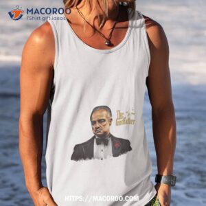 the godfather don sketch shirt tank top