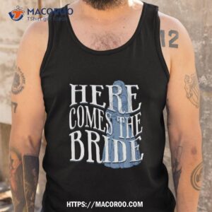 the haunted mansion here comes bride constance portrait shirt best halloween gifts for adults tank top