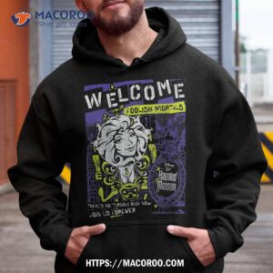 the haunted mansion welcome foolish mortals madame leota shirt candy treats for halloween hoodie