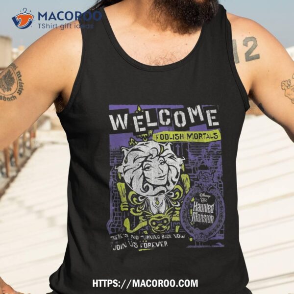 The Haunted Mansion Welcome Foolish Mortals Madame Leota Shirt, Candy Treats For Halloween