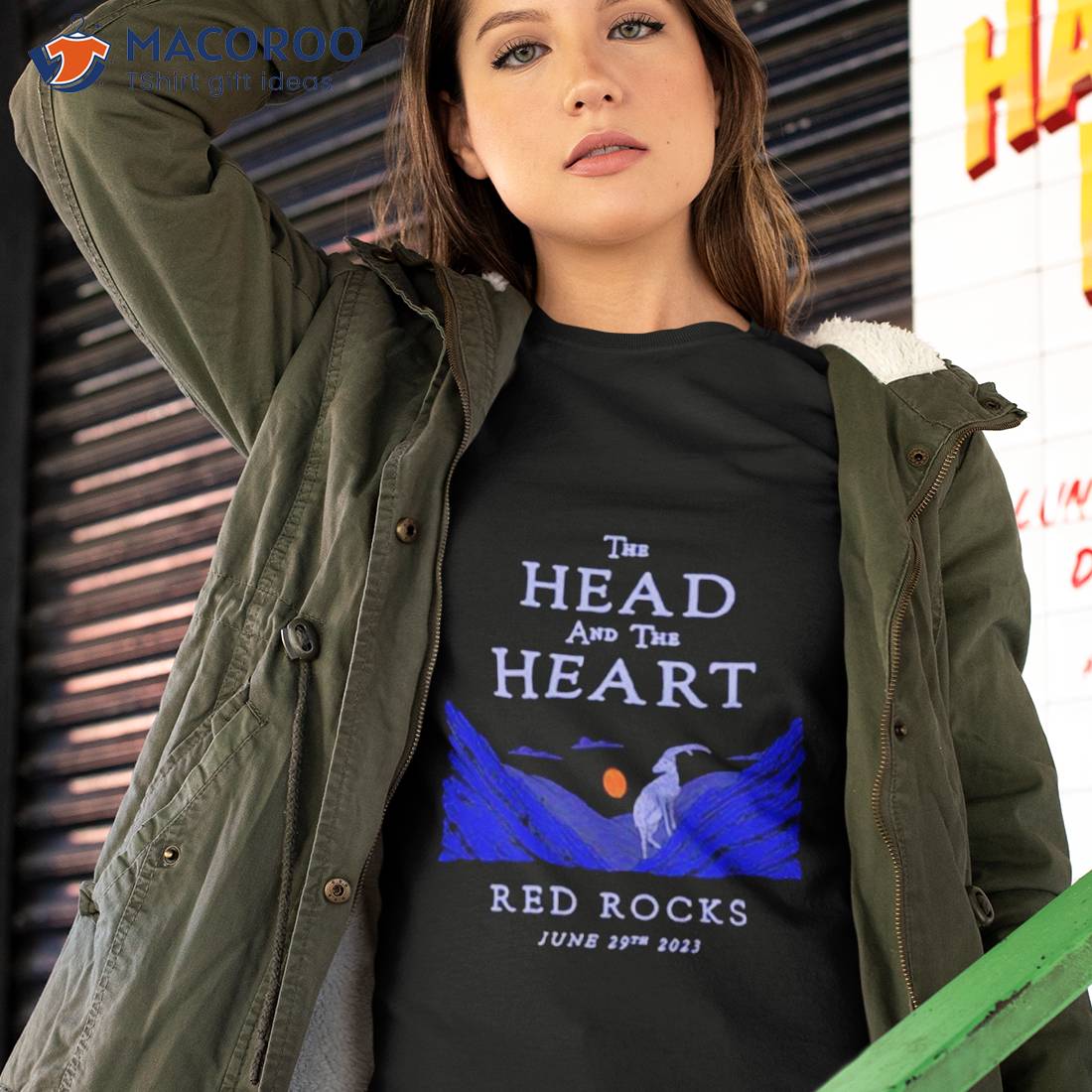 The Head And The Heart June 29 2023 Red Rocks Morrison Co Tour Shirt The Head And The Heart June 29 2023 Red Rocks Morrison Co Tour Shirt