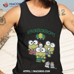 the keroppi family cute shirt tank top 3