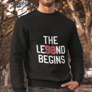 the le98nd begins bedards shirt sweatshirt