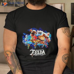 The Legend Of Zelda Breath Of The Wild Characters Shirt