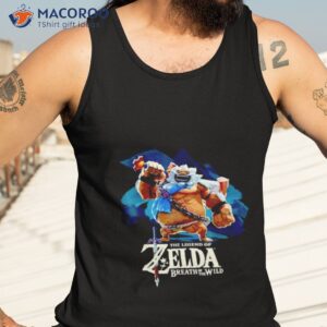 the legend of zelda breath of the wild goron shirt tank top 3
