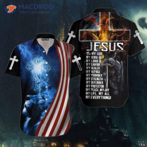 The Lion Of Judah Jesus Hawaiian Shirts