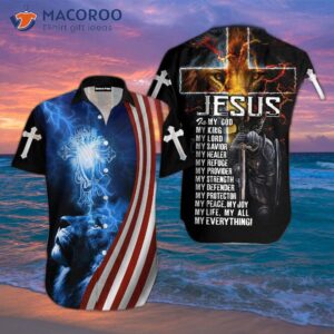 The Lion Of Judah Jesus Hawaiian Shirts