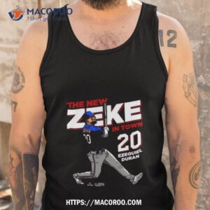 the new zeke in tour ezequiel durn mlbpa shirt tank top