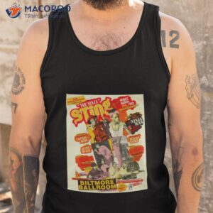 the ninja sting ninja man at biltmore ballroom dancehall flyer shirt tank top