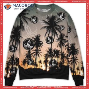 the orville coconut tree st sweater family ugly christmas sweaters 0