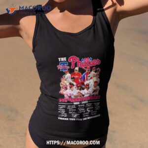 The Philadelphia Phillies 140th Anniversary 1883 2023 Thank You For The Memories Shirt