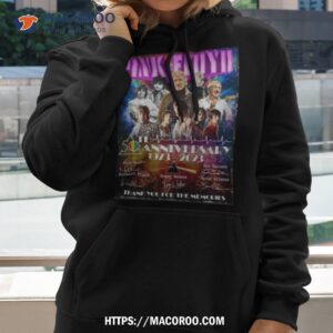 The Pink Floyd Band 50th Anniversary 1973 – 2023 Signatures Thank You For The Memories Shirt