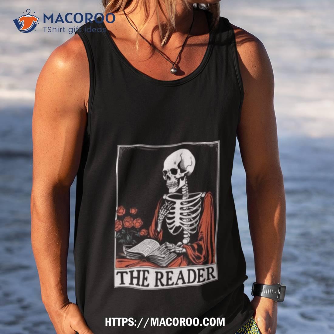 The Reader Vintage Halloween Tarot Card 2023 Shirt The Reader Vintage Halloween Tarot Card 2023 Shirt