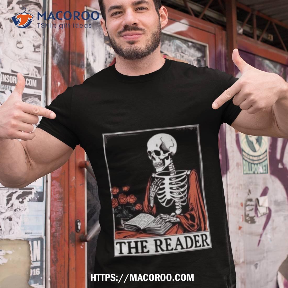 The Reader Vintage Halloween Tarot Card 2023 Shirt The Reader Vintage Halloween Tarot Card 2023 Shirt